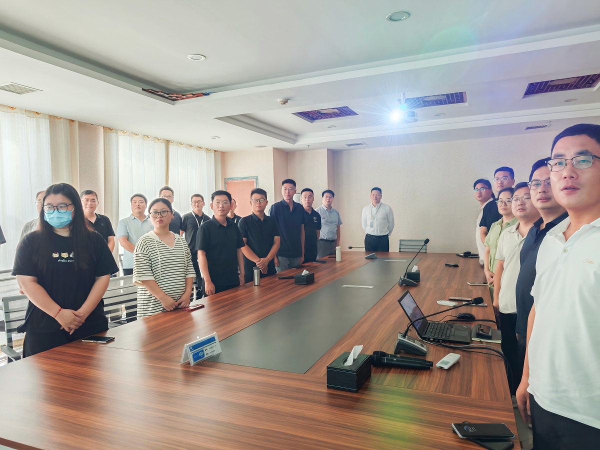 龍安泰公司組織觀看九三閱兵 激發愛國情懷凝聚奮進力量